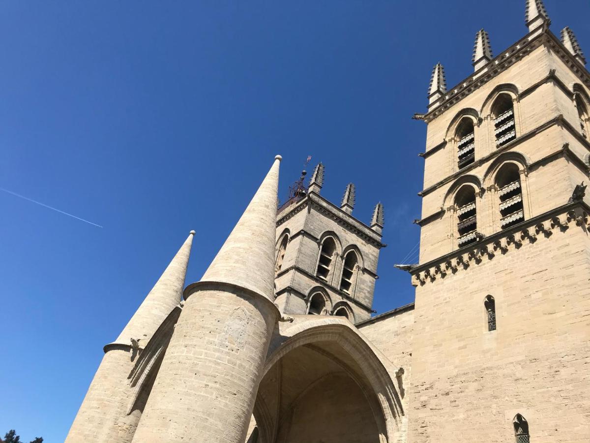 Appartement Duplex With Cathedral View à Montpellier Extérieur photo