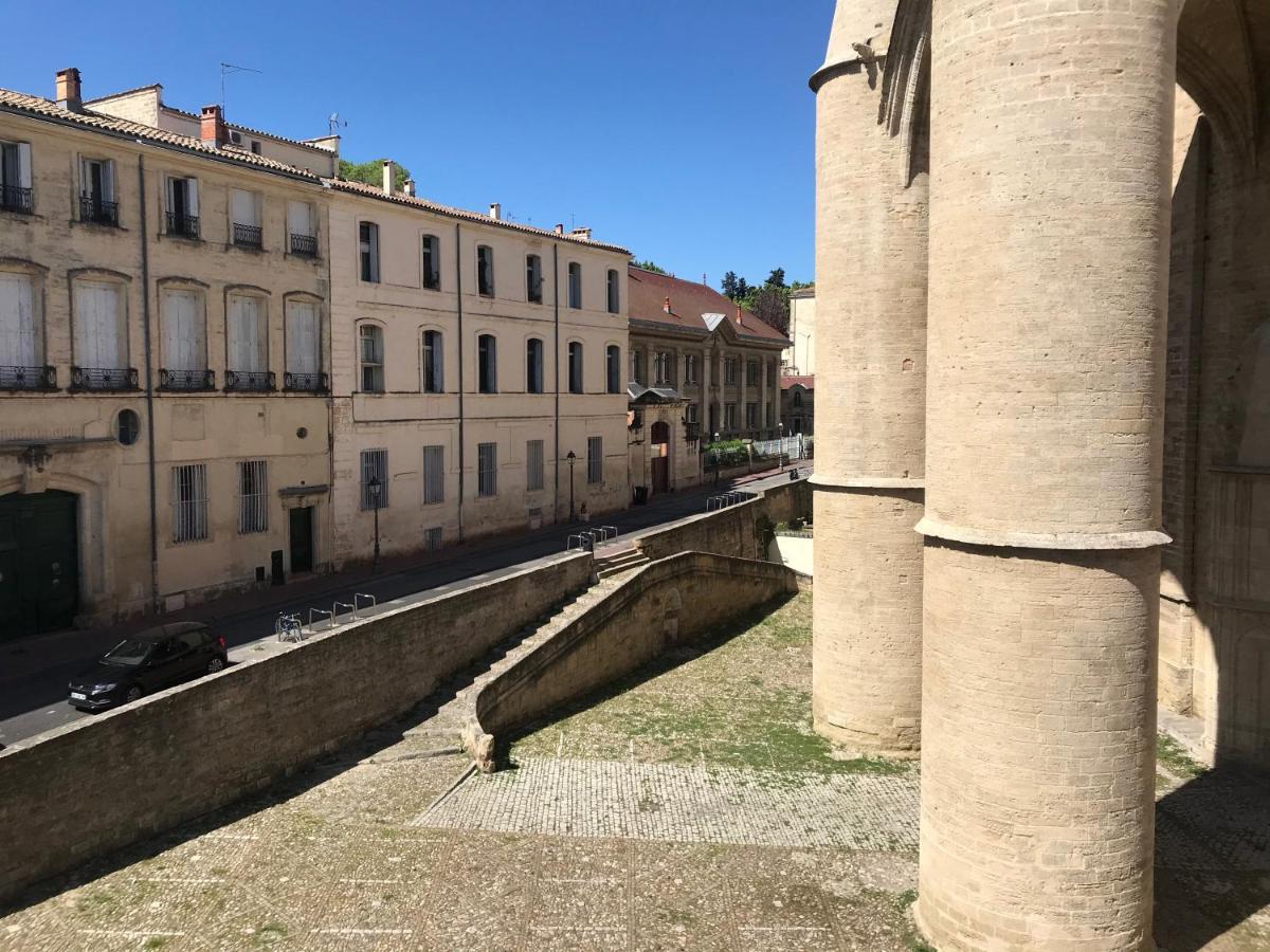 Appartement Duplex With Cathedral View à Montpellier Extérieur photo